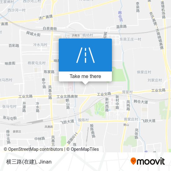 横三路(在建) map
