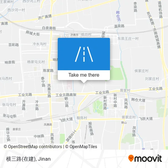 横三路(在建) map