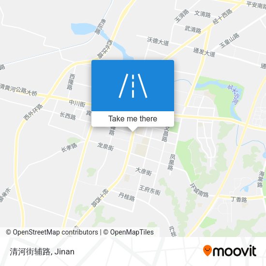清河街辅路 map