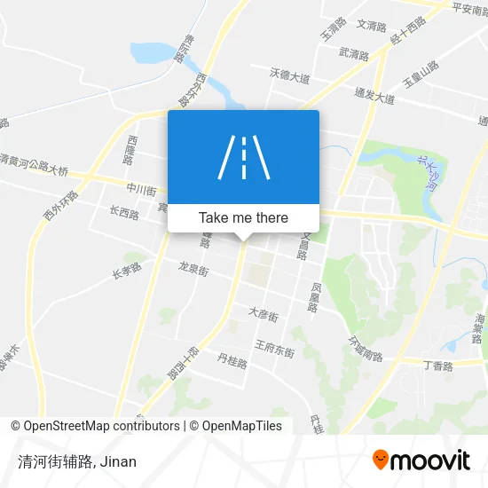 清河街辅路 map