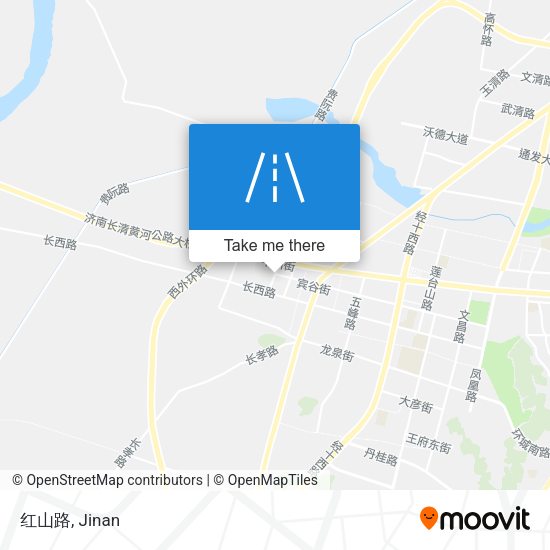 红山路 map