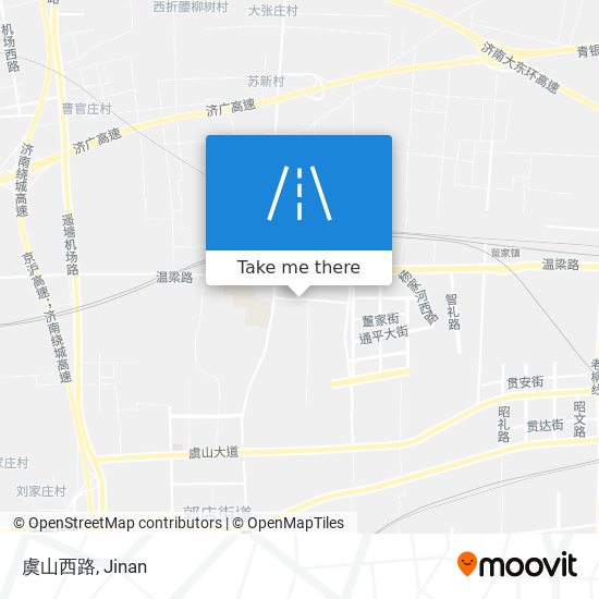 虞山西路 map