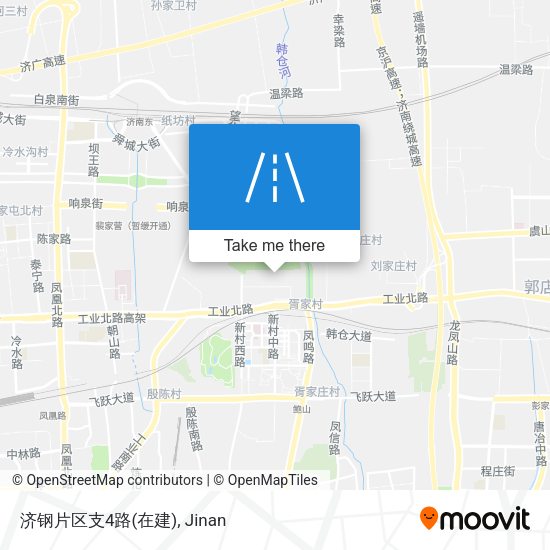 济钢片区支4路(在建) map
