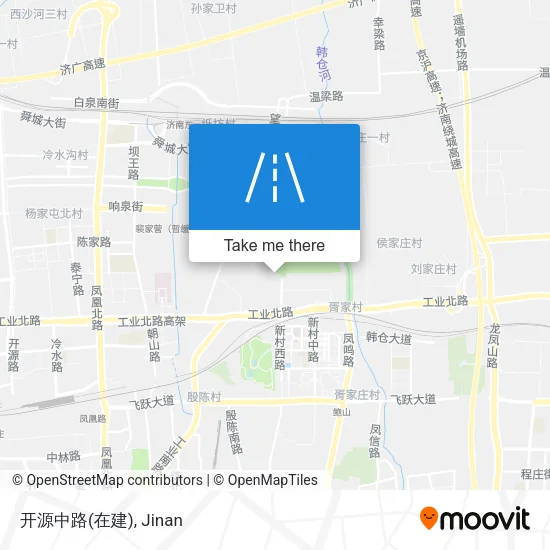开源中路(在建) map