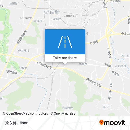 党东路 map