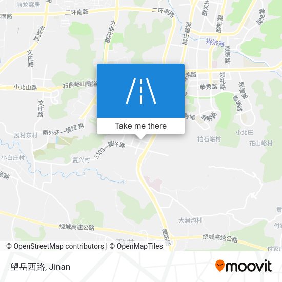 望岳西路 map