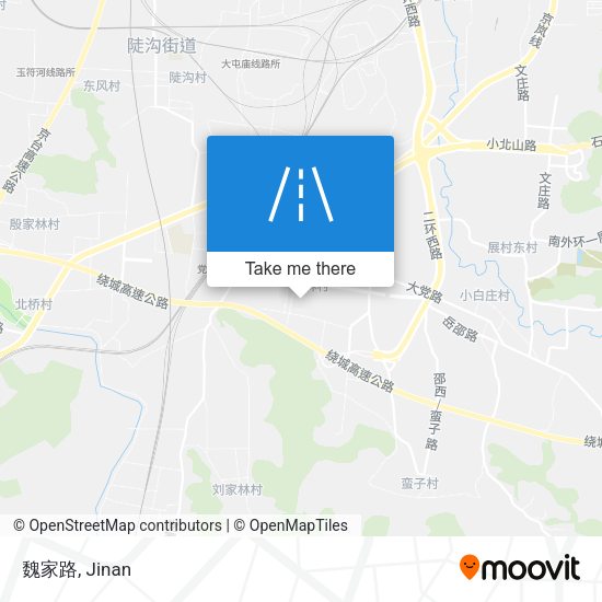魏家路 map