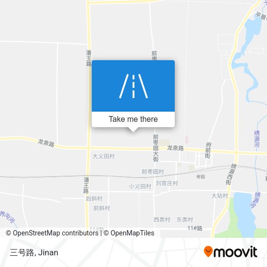 三号路 map
