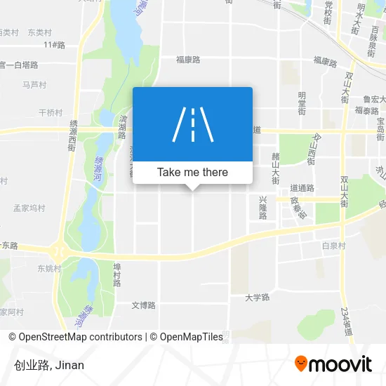 创业路 map