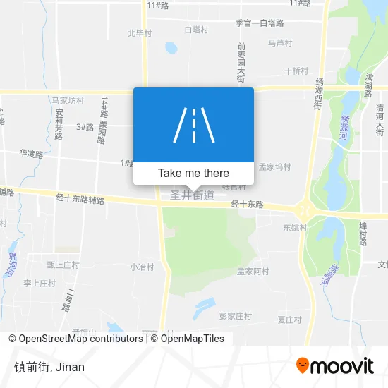 镇前街 map
