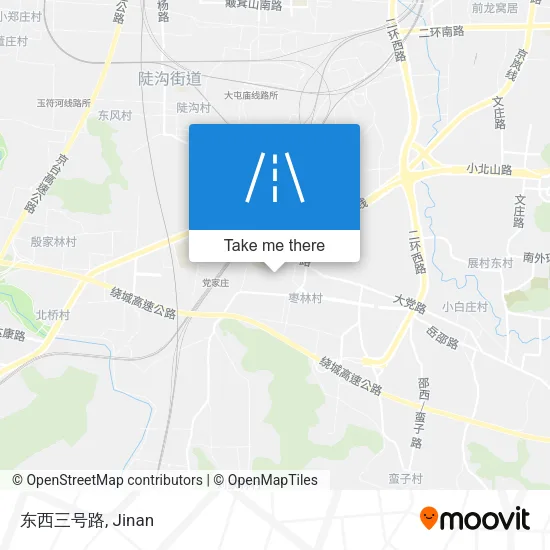 东西三号路 map