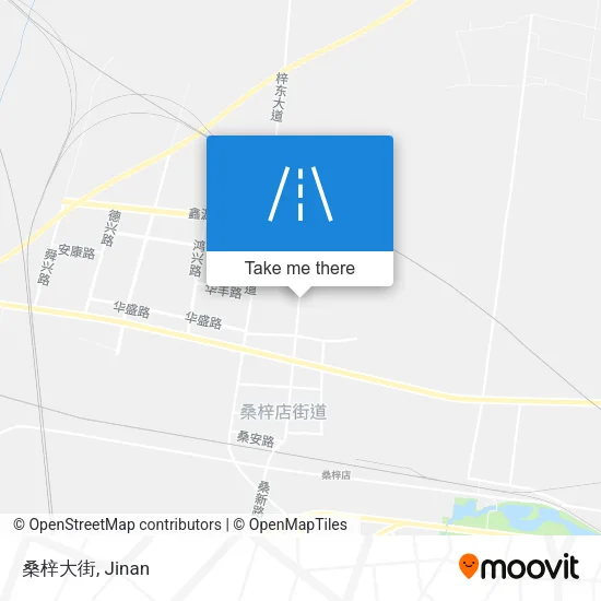 桑梓大街 map