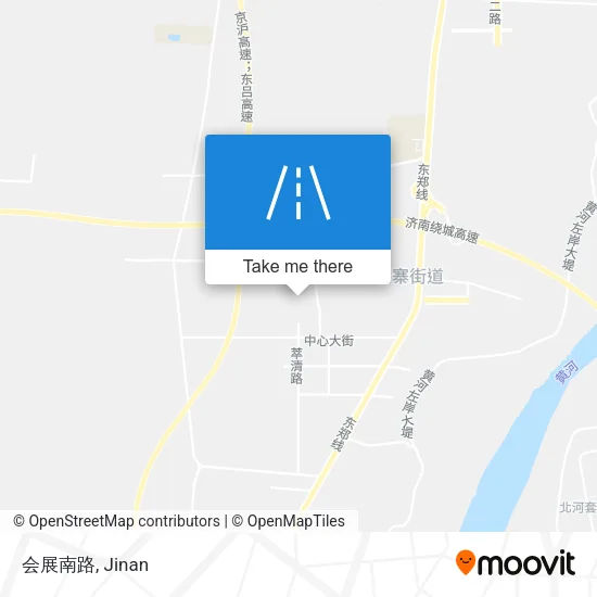 会展南路 map