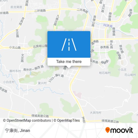 宁康街 map