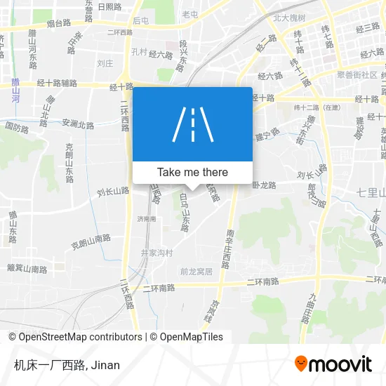 机床一厂西路 map