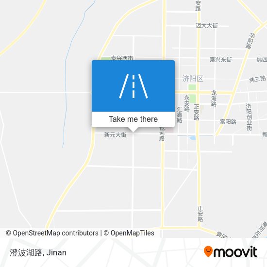 澄波湖路 map