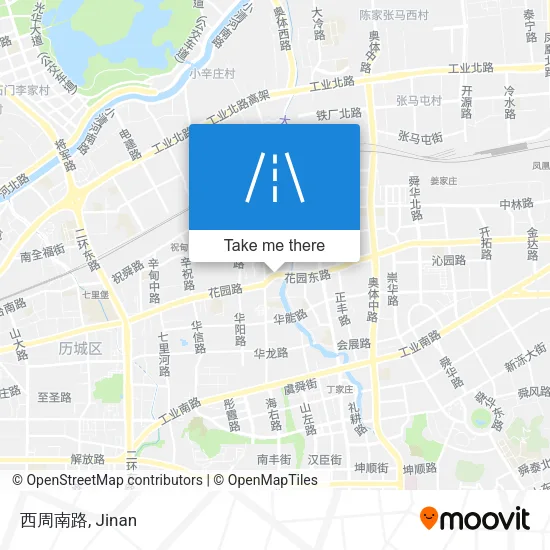 西周南路 map