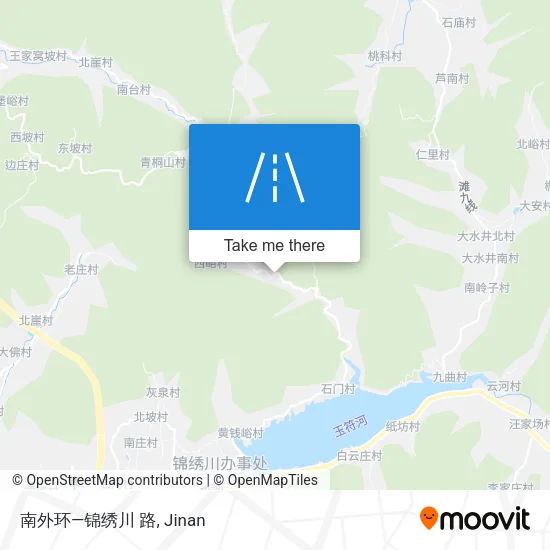 南外环—锦绣川 路 map