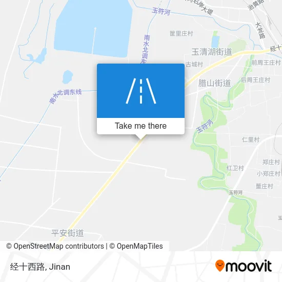 经十西路 map