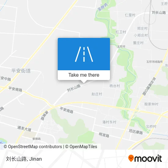 刘长山路 map
