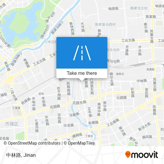 中林路 map