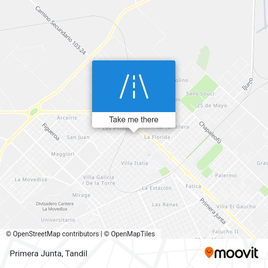 Mapa de Primera Junta
