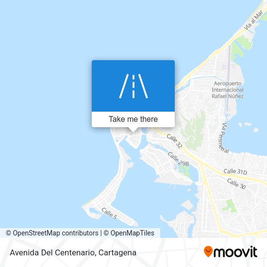 Avenida Del Centenario map