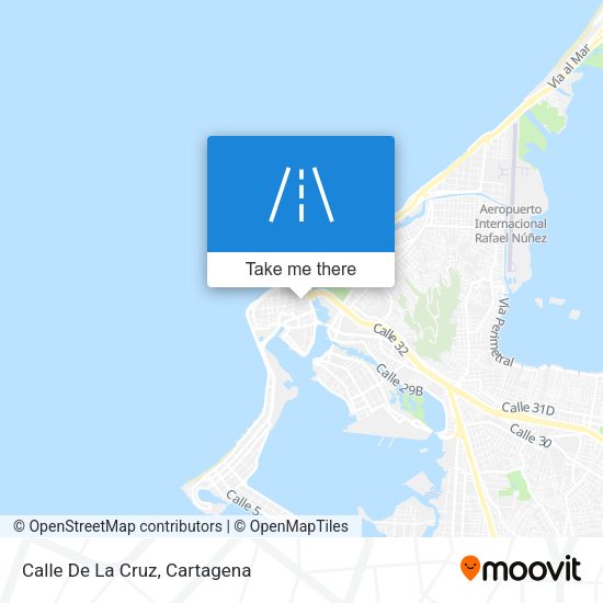 Calle De La Cruz map