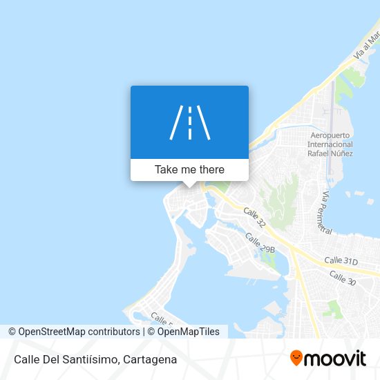 Calle Del Santiísimo map