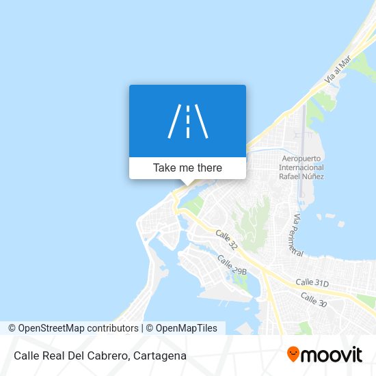 Calle Real Del Cabrero map