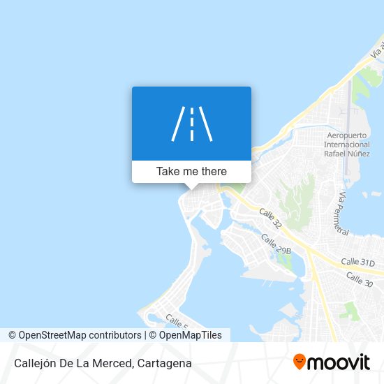 Callejón De La Merced map