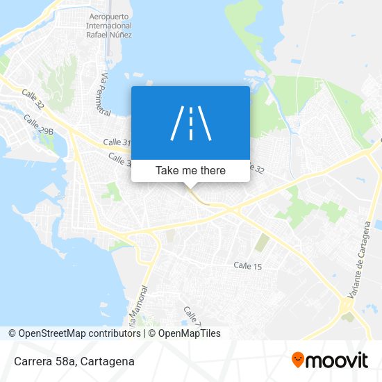 Mapa de Carrera 58a