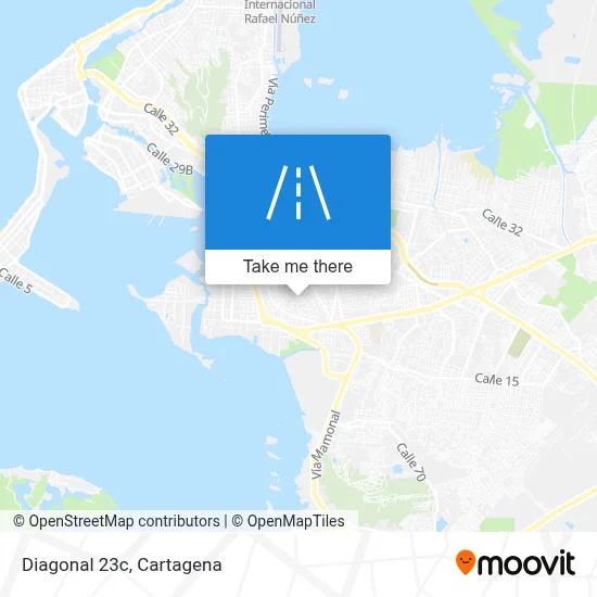 Diagonal 23c map