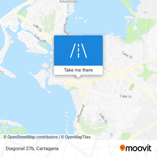Diagonal 27b map