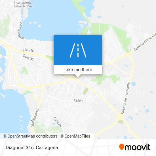 Diagonal 31c map