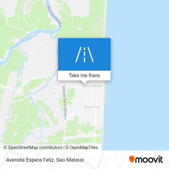 Avenida Espera Feliz map