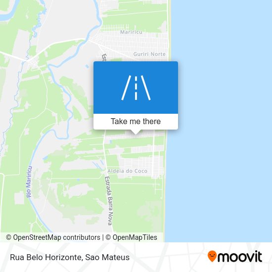 Rua Belo Horizonte map