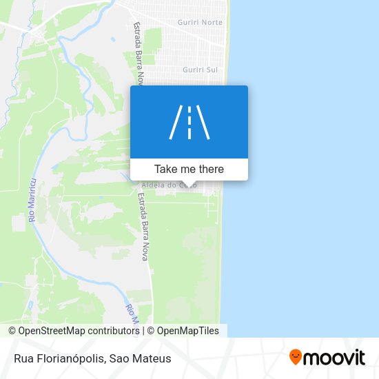 Rua Florianópolis map
