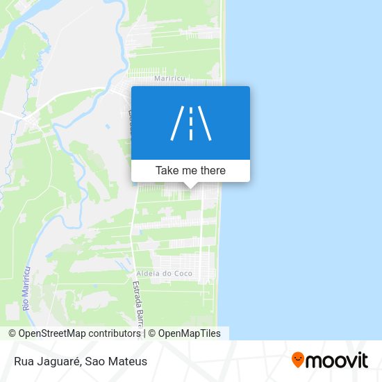 Rua Jaguaré map