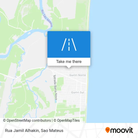 Rua Jamil Alhakin map