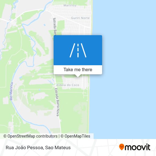 Rua João Pessoa map