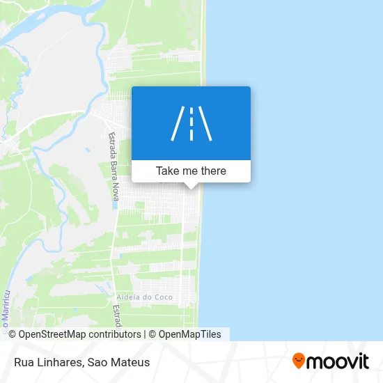 Rua Linhares map