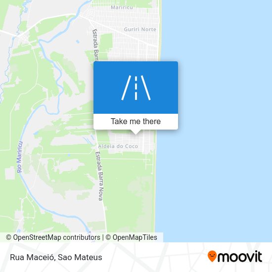 Rua Maceió map