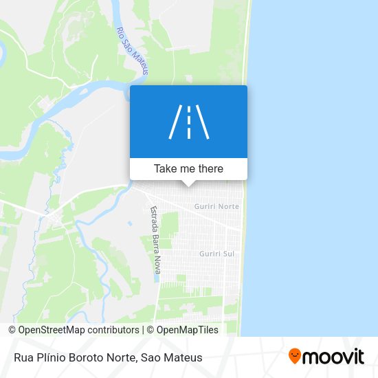 Rua Plínio Boroto Norte map