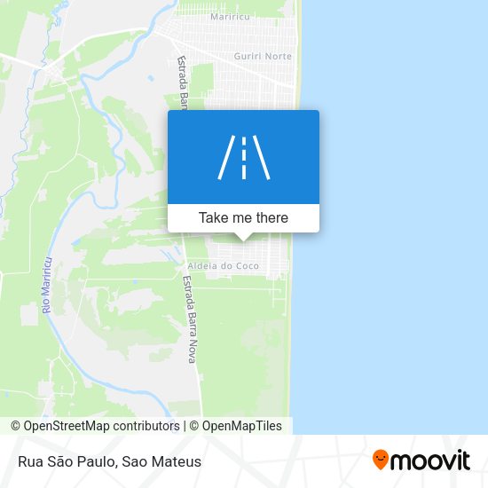Rua São Paulo map