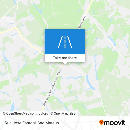 Rua Jose Fontoni map