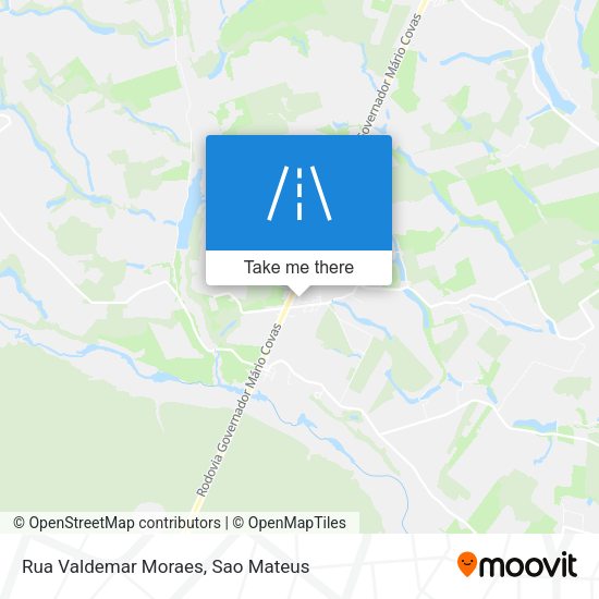 Rua Valdemar Moraes map
