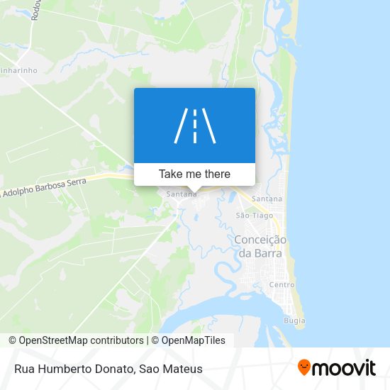 Rua Humberto Donato map