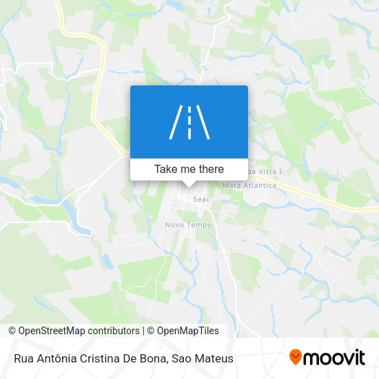 Rua Antônia Cristina De Bona map