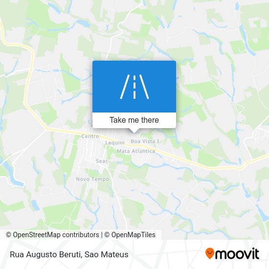 Rua Augusto Beruti map